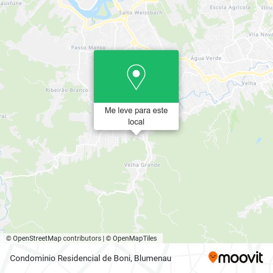Condominio Residencial de Boni mapa