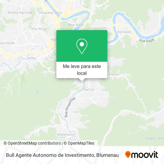 Bull Agente Autonomo de Investimento mapa