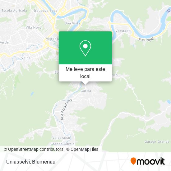 Uniasselvi mapa