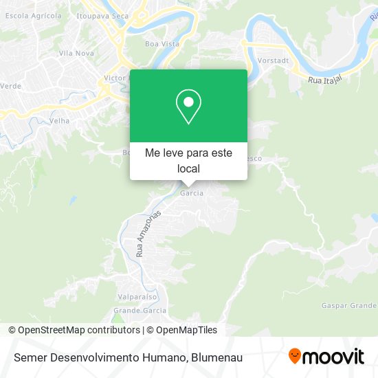 Semer Desenvolvimento Humano mapa