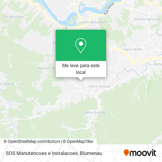 SOS Manutencoes e Instalacoes mapa