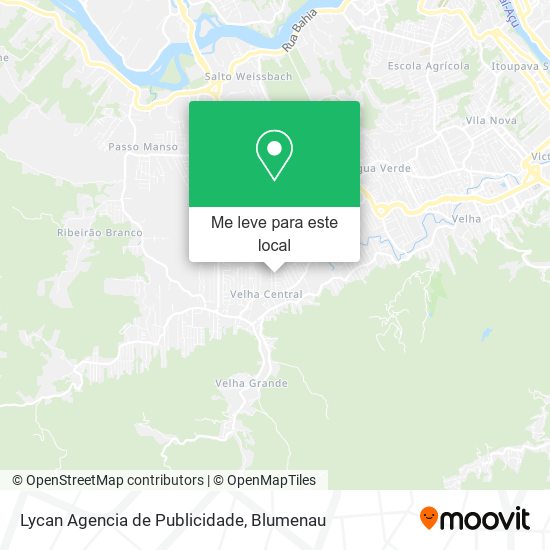 Lycan Agencia de Publicidade mapa