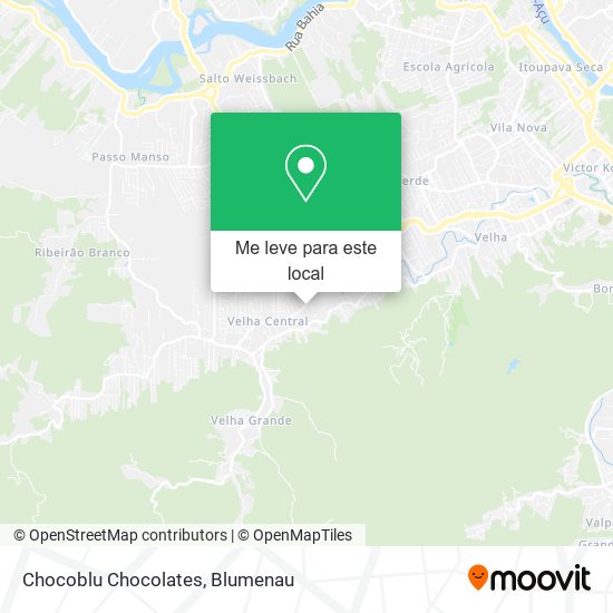 Chocoblu Chocolates mapa