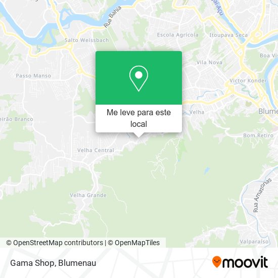 Gama Shop mapa