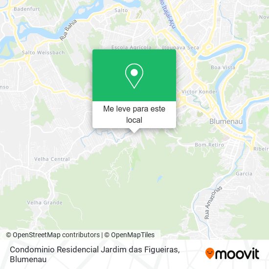 Condominio Residencial Jardim das Figueiras mapa