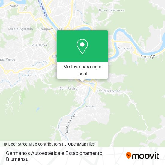 Germano's Autoestética e Estacionamento mapa