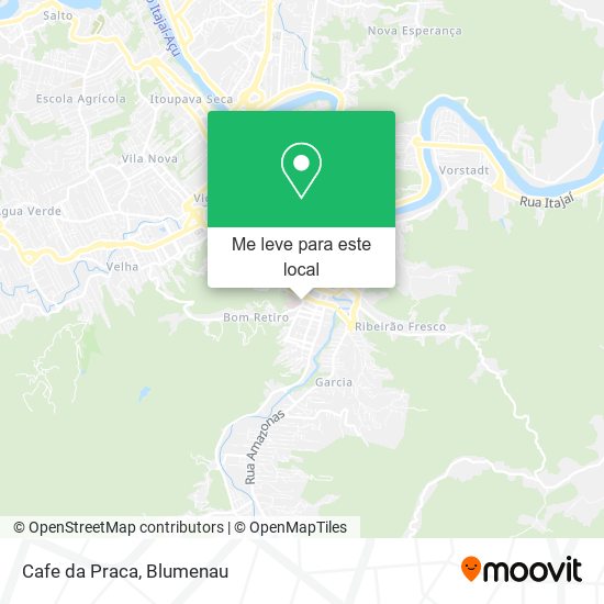 Cafe da Praca mapa