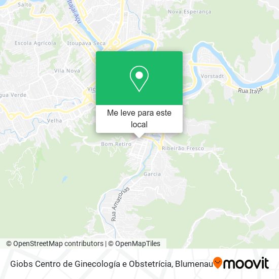 Giobs Centro de Ginecología e Obstetrícia mapa