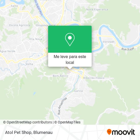 Atol Pet Shop mapa