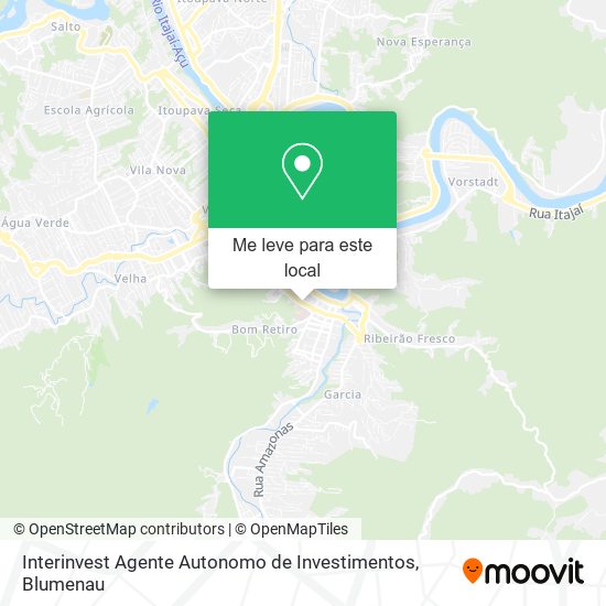 Interinvest Agente Autonomo de Investimentos mapa