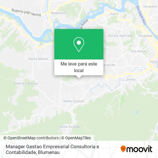 Manager Gestao Empresarial Consultoria e Contabilidade mapa