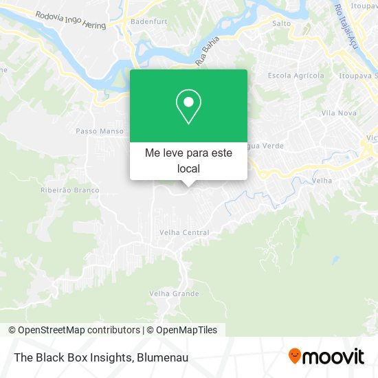 The Black Box Insights mapa