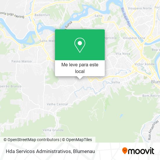 Hda Servicos Administrativos mapa