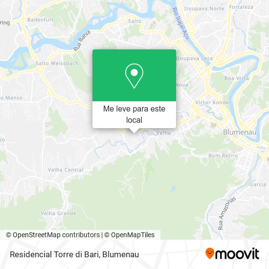 Residencial Torre di Bari mapa