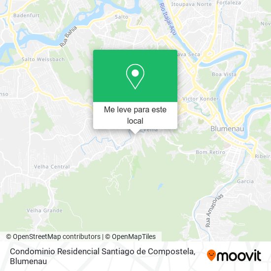 Condominio Residencial Santiago de Compostela mapa