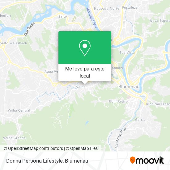 Donna Persona Lifestyle mapa