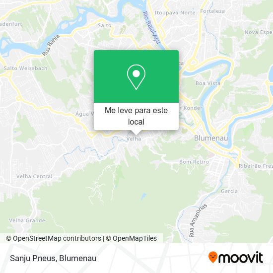 Sanju Pneus mapa
