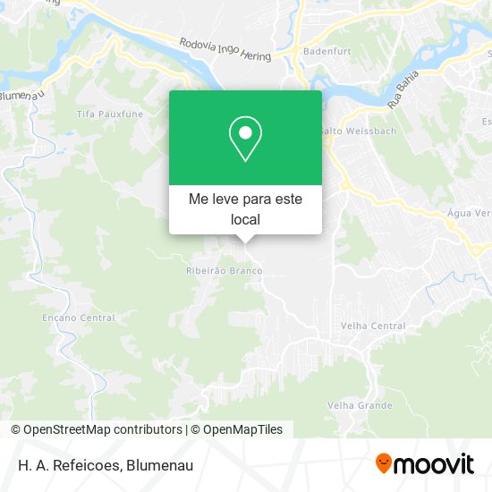 H. A. Refeicoes mapa