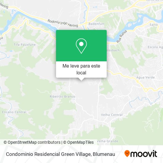 Condominio Residencial Green Village mapa