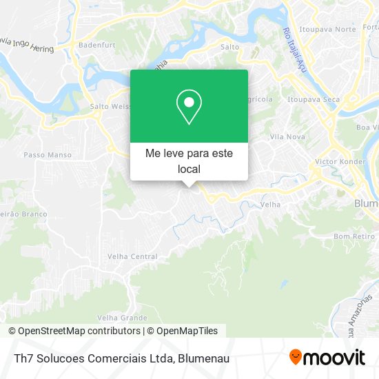 Th7 Solucoes Comerciais Ltda mapa