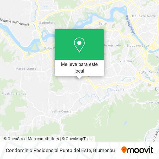 Condominio Residencial Punta del Este mapa