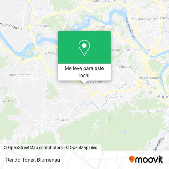 Rei do Toner mapa