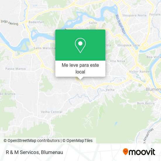 R & M Servicos mapa