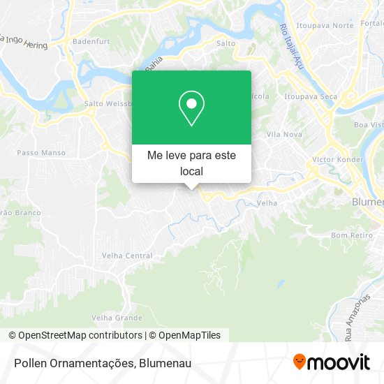 Pollen Ornamentações mapa