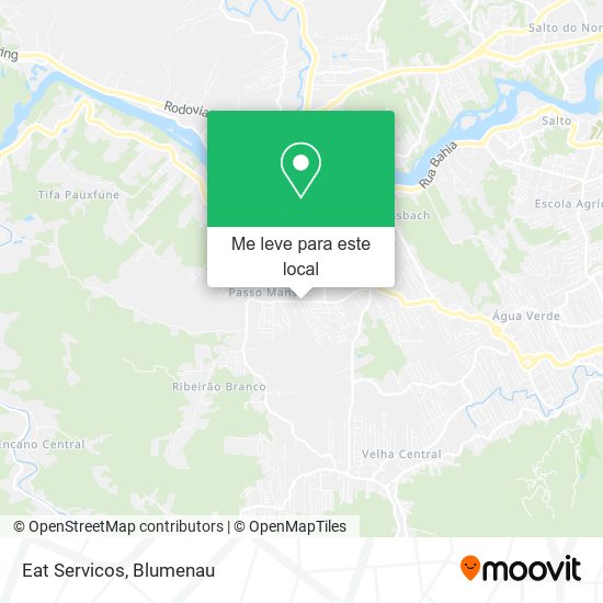 Eat Servicos mapa