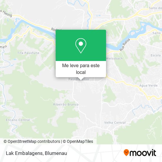Lak Embalagens mapa