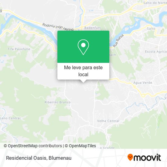 Residencial Oasis mapa