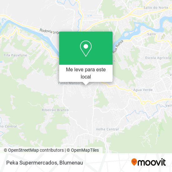 Peka Supermercados mapa