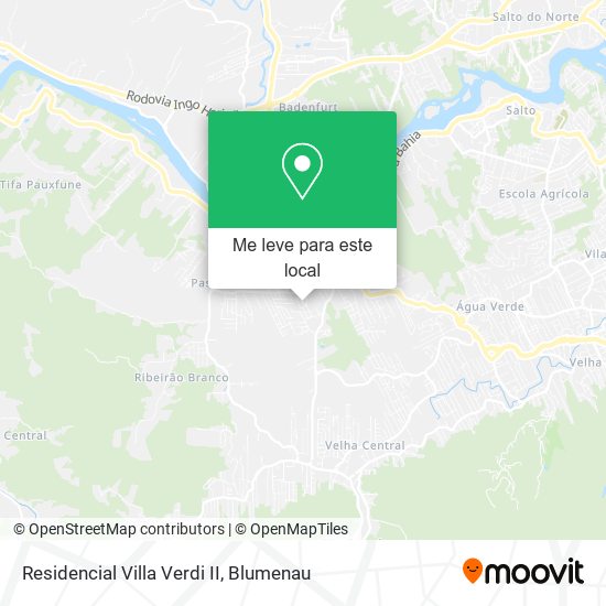 Residencial Villa Verdi II mapa