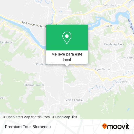 Premium Tour mapa