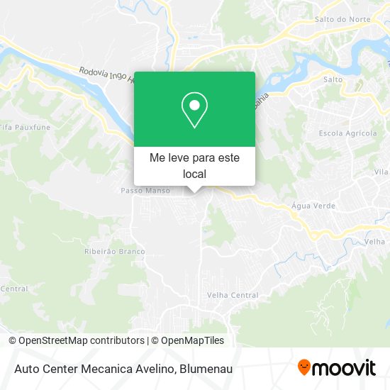 Auto Center Mecanica Avelino mapa