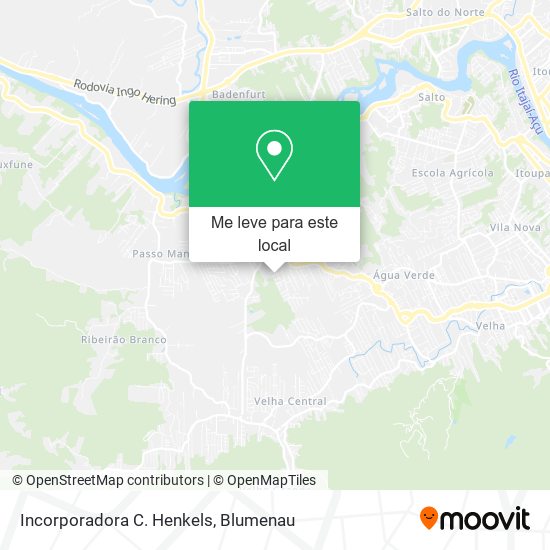Incorporadora C. Henkels mapa