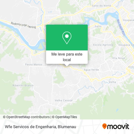 Wfe Servicos de Engenharia mapa