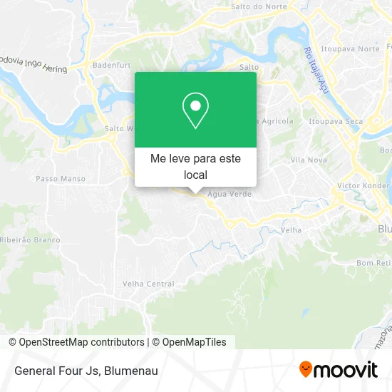 General Four Js mapa