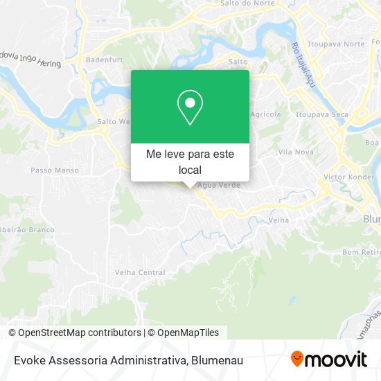 Evoke Assessoria Administrativa mapa