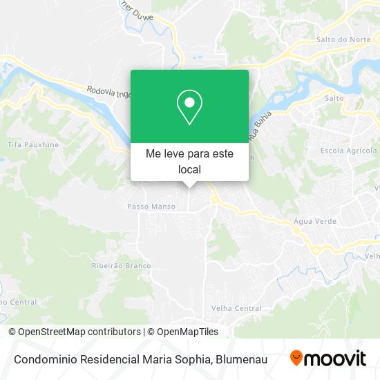Condominio Residencial Maria Sophia mapa