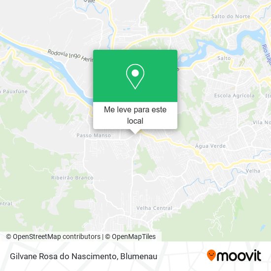 Gilvane Rosa do Nascimento mapa