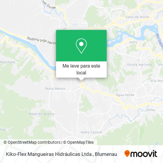 Kiko-Flex Mangueiras Hidráulicas Ltda. mapa