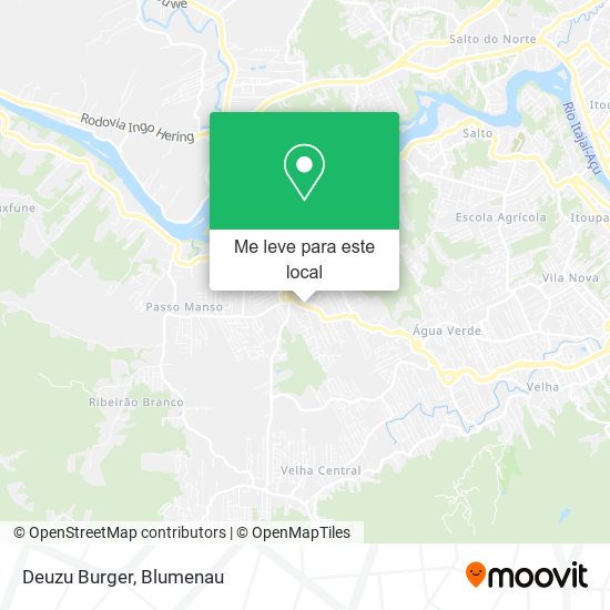 Deuzu Burger mapa