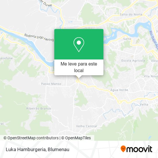 Luka Hamburgeria mapa