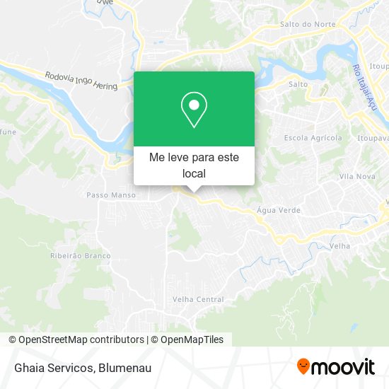 Ghaia Servicos mapa