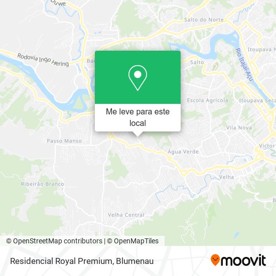 Residencial Royal Premium mapa