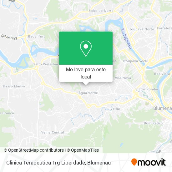 Clinica Terapeutica Trg Liberdade mapa