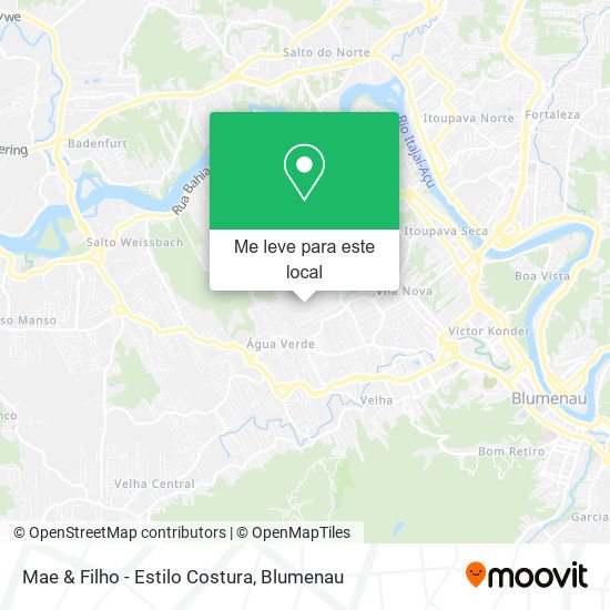 Mae & Filho - Estilo Costura mapa