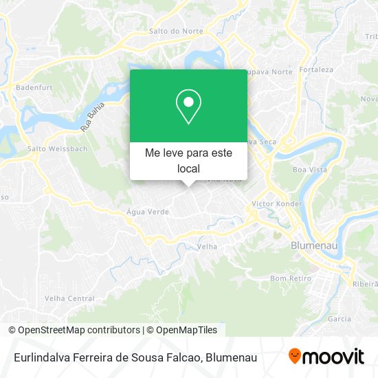 Eurlindalva Ferreira de Sousa Falcao mapa