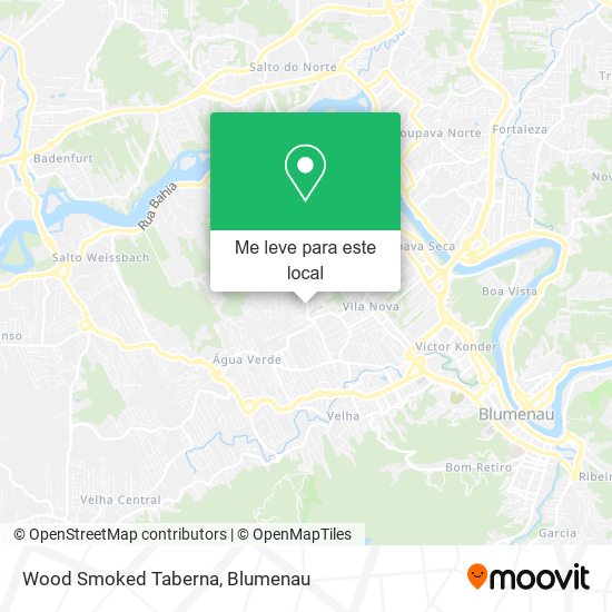 Wood Smoked Taberna mapa